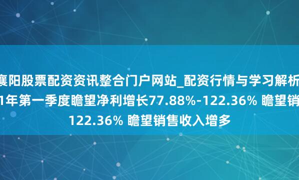 襄阳股票配资资讯整合门户网站_配资行情与学习解析 新易盛2021年第一季度瞻望净利增长77.88%-122.36% 瞻望销售收入增多